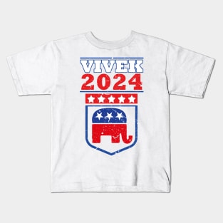 Vivek Ramaswamy 2024 - A New Wave in Presidential Politics Kids T-Shirt